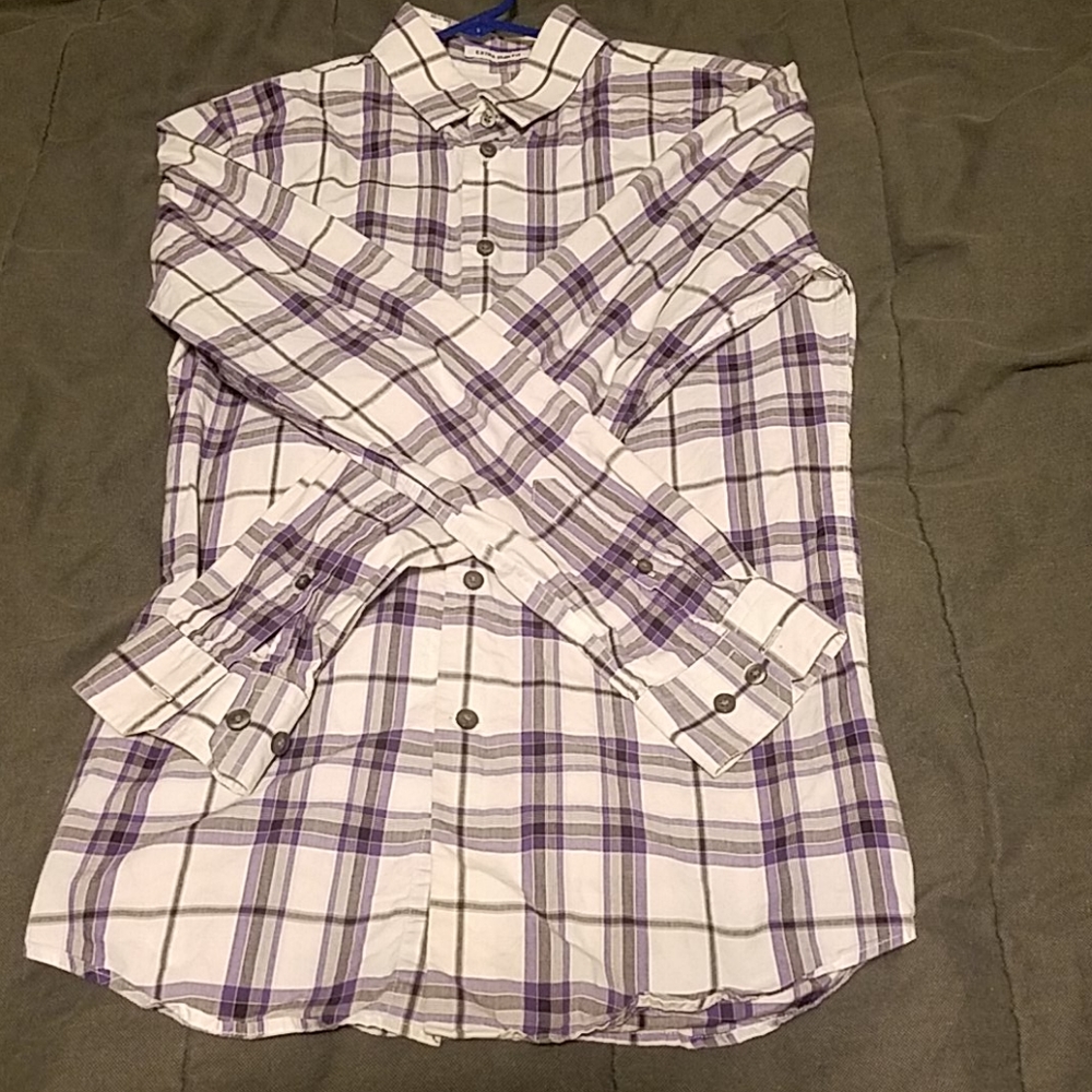 EXPRESS extra slim fit casual dress shit